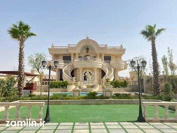 خرید کاخ ویلا لاکچری در زعفرانیه کرج